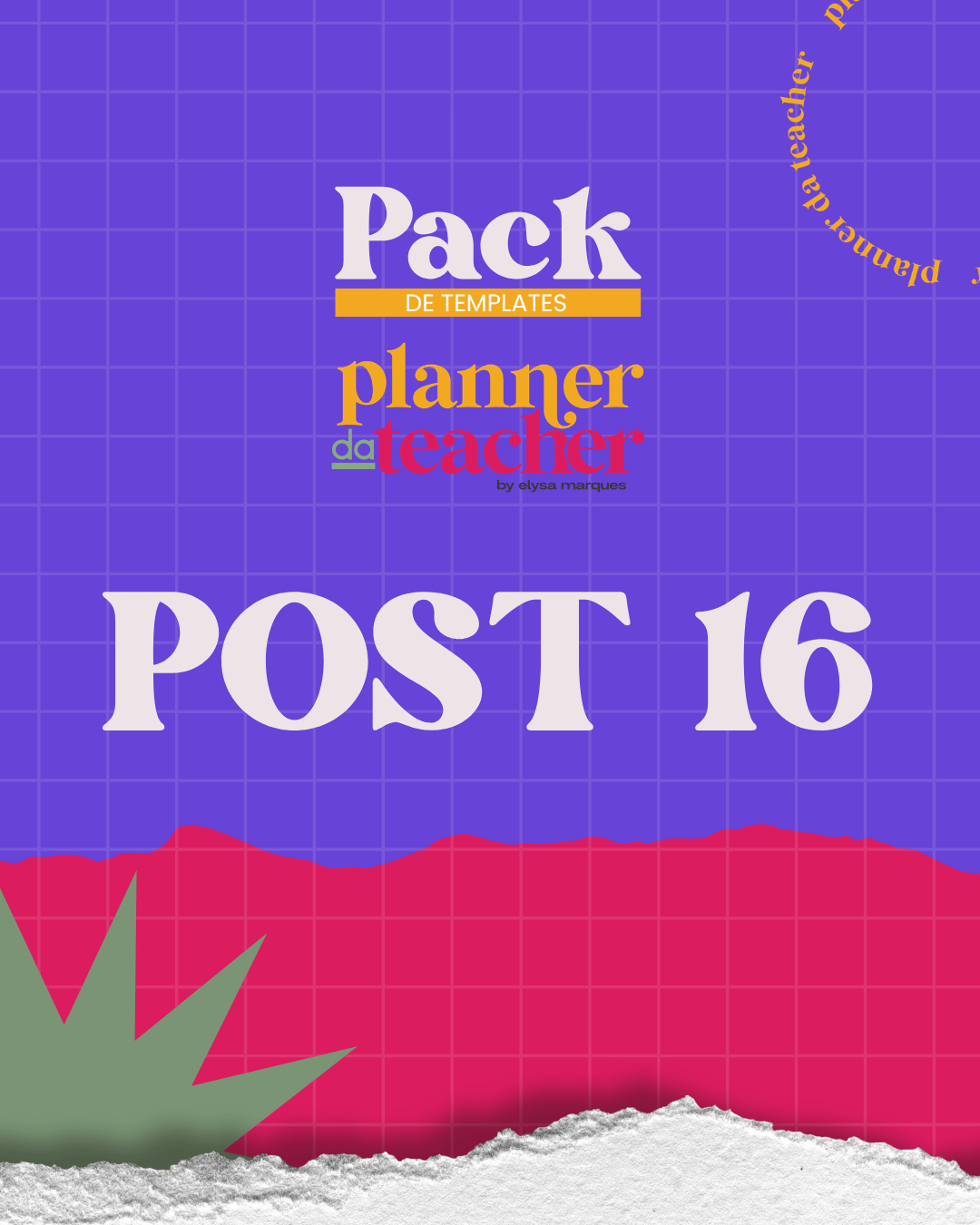 Post 65 do Pack da Teacher