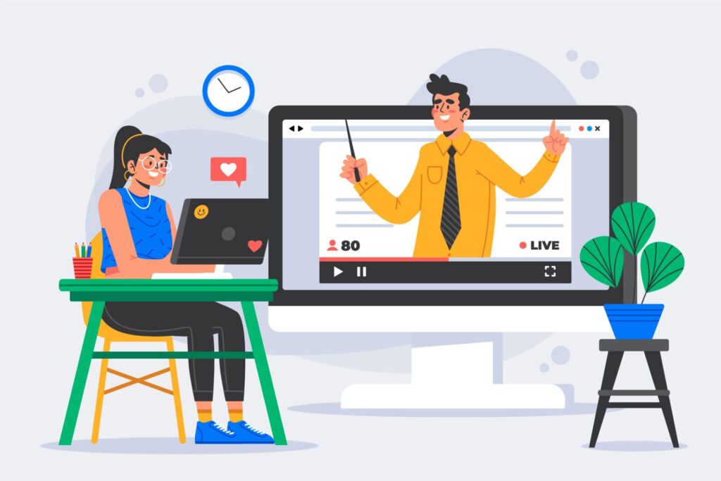aulas online dinâmicas